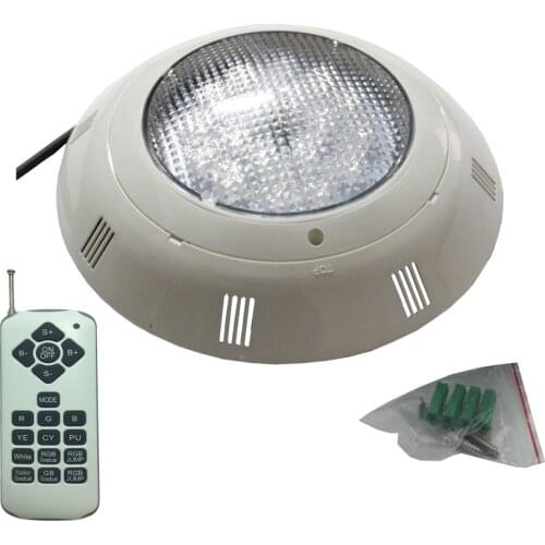 LED Pool Lights 12V 24W 36W 48W 60W 72W Flat Wall Mounted Spotlight IP68 Underwater RGBW with Remote Warm Cool White