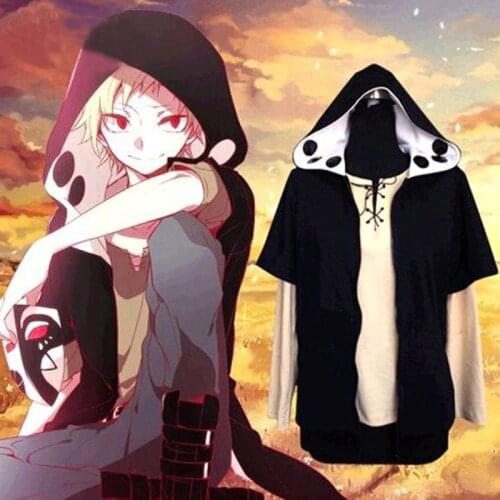 Kagerou Project MekakuCity Actors Kano Hoodie + T-shirt Cosplay Fashion Heat Haze Project Cosplay Costume
