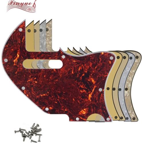 Pleroo Guitar Parts For 9 Hole Screws US Tele Merle Haggard F Hole Thinline Guitar Pickguard