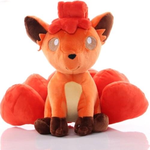 1pcs TAKARA TOMY Pokemon 30cm Vulpix Plush Toys Doll Vulpix Plush Soft Stuffed Animals Toys for Kids Children Gifts