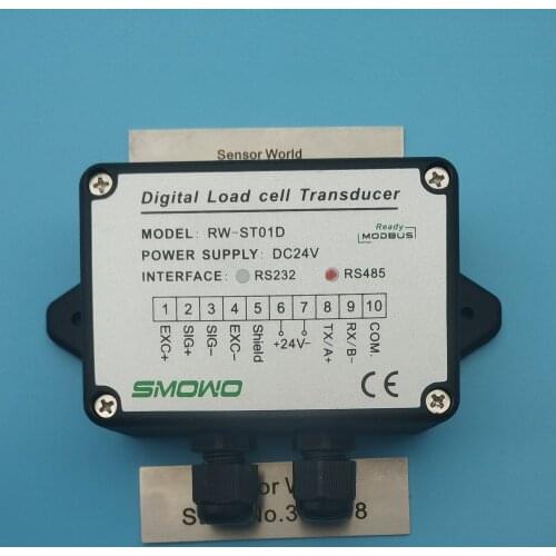 1PCSX Load cell / Strain Gauge Amplifier RW-ST01D, RS485 ,485 /RS232 232 OUTPUT weight amplifier