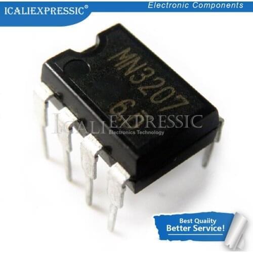 10PCS=5pair MN3207 MN3102 = BL3102 BL3207 DIP-8 karaoke clock drive 100% good into 8 feet In Stock