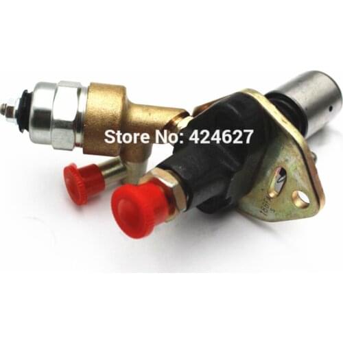 186 186FA Kama paragraph 5KW diesel generator accessories 186F 186FA fuel pump assembly fuel pump solenoid valve energized