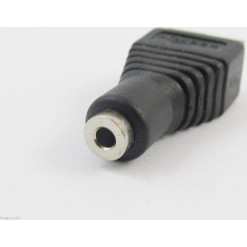 3pcs 2.5mm Stereo Female Jack To AV Screw Video AV Balun Terminal Plug Adapter