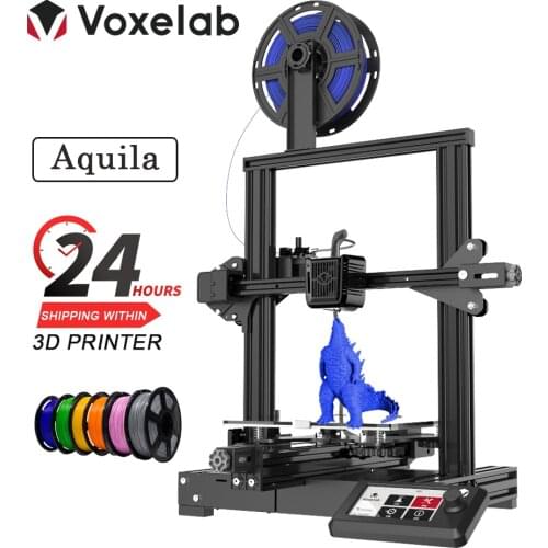 Voxelab Aquila 3D Printer DIY Resume Power Failure Printing 3d Printer Kit Touch Screen Mute Driver Large Size 220*220*250mm