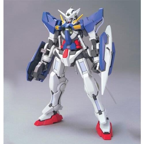 Anime Gaogao 13cm Gundam 00 HG 1/144 GN-001 EXIA Assembly Action Figureals Brinquedos Model Robot Mobile Suit Hot Kids Toys