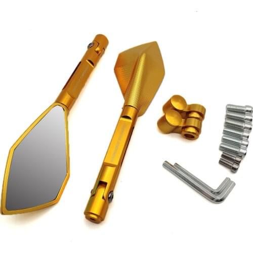 For Yamaha WR250F wr 250f 250 f XJR1300 FJR1300 Universal Motorcycle Mirror Rearview Side Mirrors Motorbike Accessories