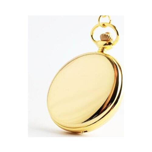 Black gold silver men and woman Modern hours steampunk Necklace pocket watch mixed sale 3