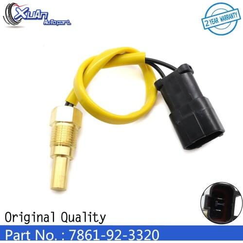 XUAN Sensor Excavator Water Fuel Temperature Temp Switch for KOMATSU Wheel Loader PC20-7 PC30-7 WA200 WA380 7861-92-3320