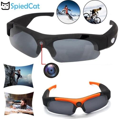 HD 120/90 Degree Wide Angle lens DV Eyewear Cam Video Recorder Outdoor Sports Driving Sunglasses secret Camera Support TF card