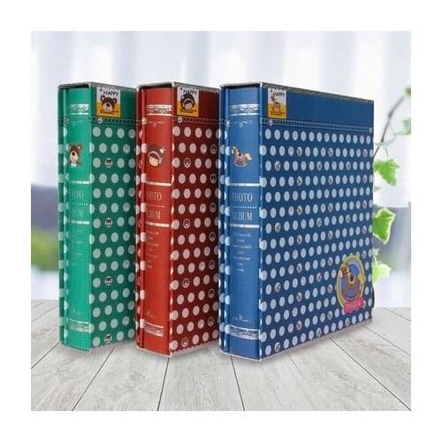 Korean Album Self-Adhesive Film Manual Diy Album Creative Children Baby Cartoon Paste Type Album Album