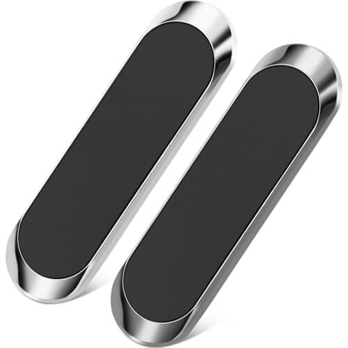 Mini Strip Shape Magnetic Car Phone Holder Stand For Peugeot 307 206 207 Citroen DS C2 C3 Renault Megane Duster Logan Clio Lagun