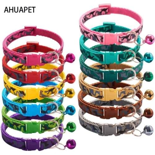 Necklaces For Cats Necklace Chivava Collar For Cat Collier Pour Chaton Animal Kat Halsband Nylon Soft Colourful For Small