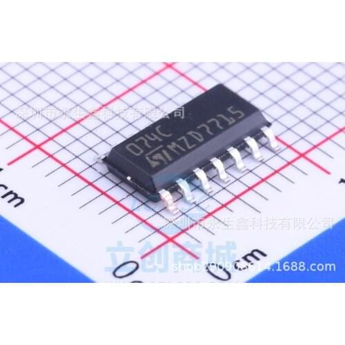 5/pcs Patch TL074C TL074CDT SOP - 074 c 14 inventory ST new TL074 four operational amplifier