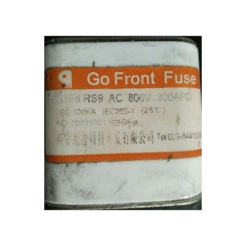 Fuses: 38Fd RS9 AC800V 800APD BC100KA / RS9 AC800V 800A P107-1D / RS9 AC800V 1200A P107A-1D / RS9 AC800V 1400A P107-1D
