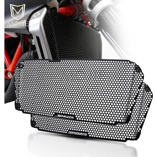 Motorcycle Accessories Radiator Grill Grille Protective Guard Cover Protector For Aprilia Shiver 900 SL 750 SL750 Dorsoduro 750
