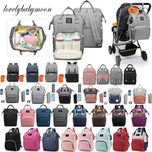 Nappy Backpack Bag Mummy Large Capacity Bag Mom Baby Multi-function Waterproof Outdoor Travel Diaper Bags For Baby Care