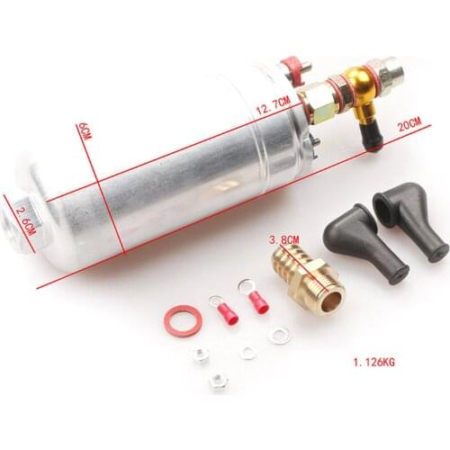 0580254044 External Inline Fuel Pump - only Compatible with gasoline car