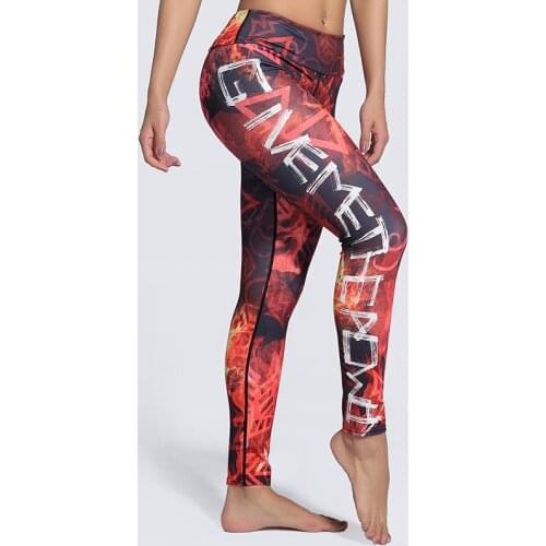 Plue Size S-XXXL 2018 Elastic Leggings Contrasting Colors 3D Print Fitness Leggins Women Slim Adventure Time Workout Pencil Pant
