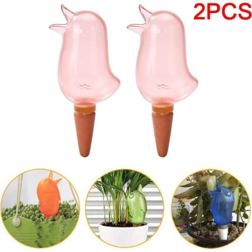 1/2PCS Garden Automatic Watering Tool Cute Birds Indoor Drip Irrigation Watering Bird Shape For Plants Flower Indoor Household