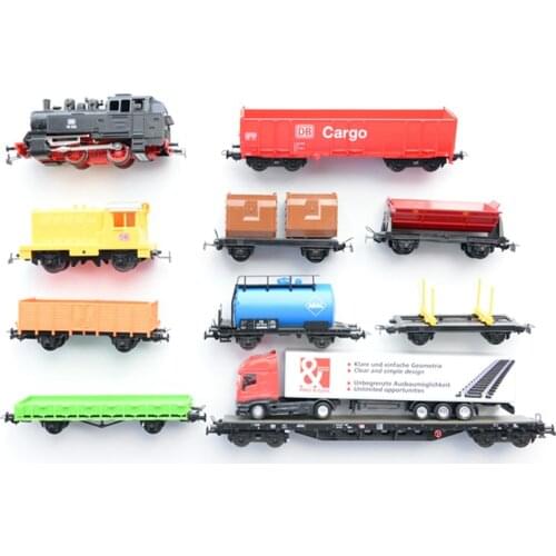1/87 Train Model Elementary Equipment Locomotive Carriage HO Ratio Multiple Choice