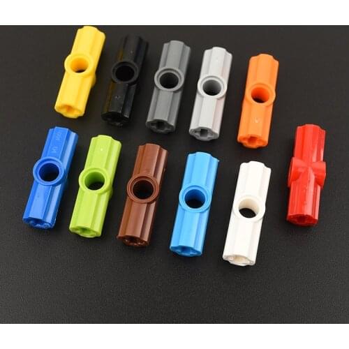 10PCS 32034 Axle and Pin Connector #2 - 180° Building Block Bricks Accessories Assembly Parts MOC DIY Education Toys