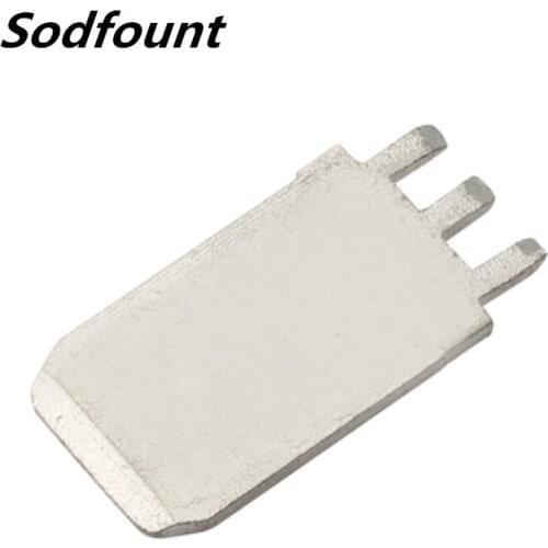 100pcs Square 9.5mm circuit board insert PCB soldering piece soldering terminal 3 feet 1.2mm thickness terminal