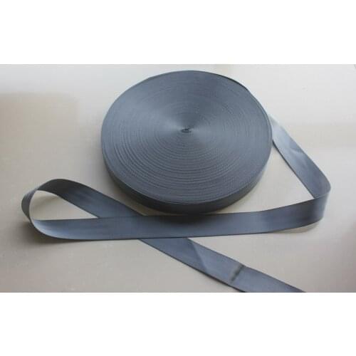 15 METER ROLL48mm wide SEAT BELT SAFETY STRAP WEBBING grey COLOR 5 bar