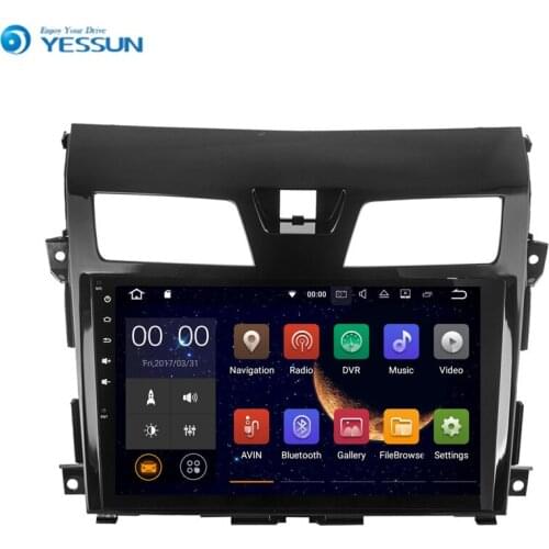 Yessun Android Car Radio GPS Navigation For Nissan Altima 2013 2014 2015 2016 Car Multimedia Audio Video Radio Player No DVD