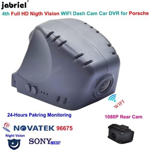 For Porsche Panamera 970 Cayenne 958 Macan 95B 718 982 982c Porsche 911 991 Wifi Full HD 1080P Car Dvr Dash Cam Camera recorder