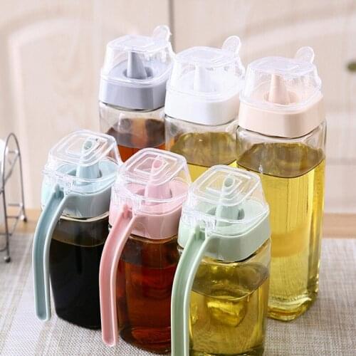 Soy-Bottle Vinegar-Bottle Glass Seasoning Bottle Kitchen Tools Oil-Bottle Spice Jar Spice Storage Seasoning Box Spice Container