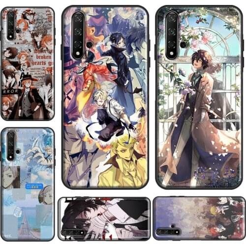 Bungou Stray Dogs Case For Huawei Y6 Y7 2019 Nova 5T Funda For Honor 10i 10 Lite 20 Pro 8X 9X 7A 8A Case