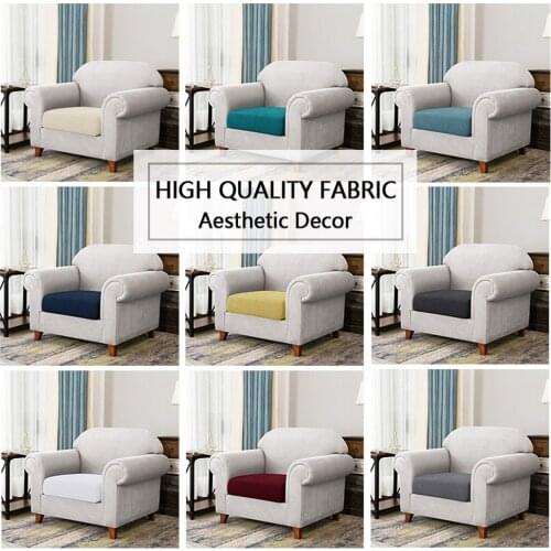 Couch Cushion Cover Stretch Sofa Chair Seat Slipcover