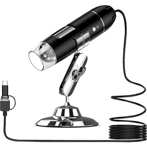 TOP USB Digital Microscope 1000X Magnification Microscope Camera,Compatible for Window 7/8/10 ,Handheld USB Microscope