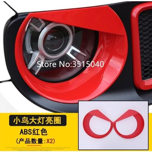 For Jeep Renegade 2016 2PCS Brand New ABS Chrome Front Headlight Fog Lamp Cover Trims Car Styling Auto Accessories