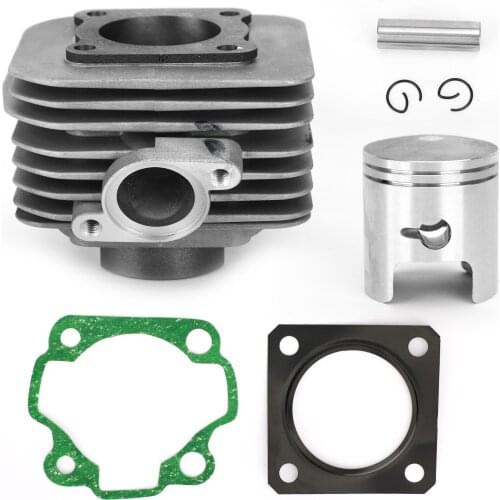 Artudatech Cylinder Piston Gasket Top End Kit 52.5mm For Suzuki AH 100 V 100 AG 100 Address 12140-35510 Motorcyle Parts