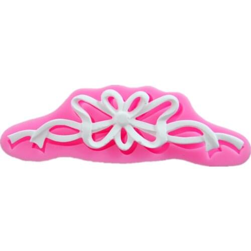 Lace Silicone Cake Fondant Mold Flower Lace Molds Sugar Chocolate Craft Wedding Cake Baking Decorating Tools Fondant Tools FM416