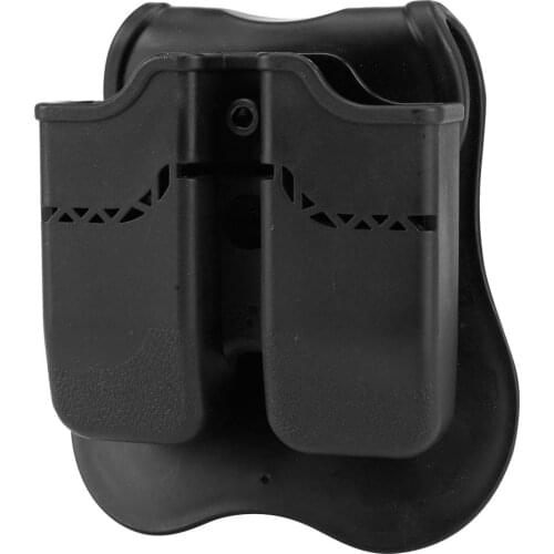 Hunting Rifle Belt Case Tactical Polymer Airsoft Magazine Pouch Military Double Mag Box for Glock 17 19 22 23 26