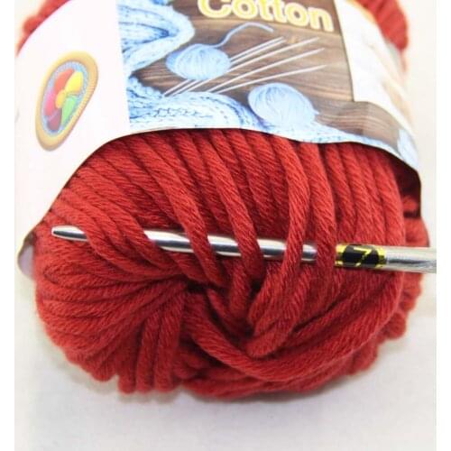 LOT Color optional 1 BallsX50g Special Thick Worsted 100% Cotton Knitting Yarn 422-18