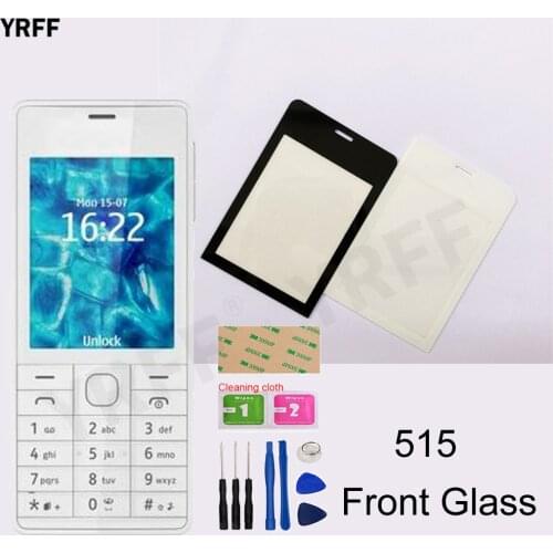 Front Panel Glass For Nokia N515 515 Front Glass Screen Outer Glass Cover Panel Replacement