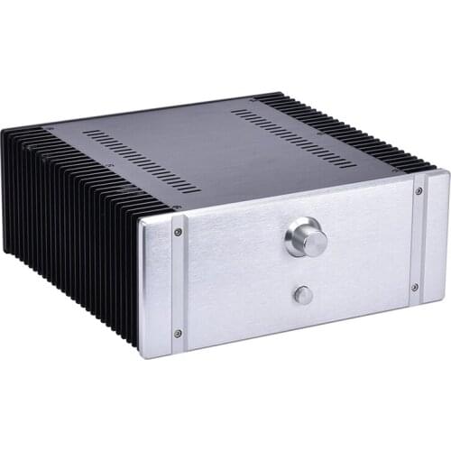 3213 All aluminum amplifier chassis / Preamplifier case / AMP Enclosure / DIY box (320 *130*313mm)