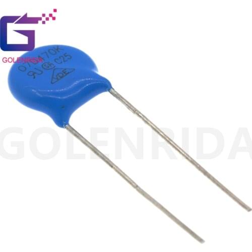 50pcs varistor 07D470K 47V piezoresistor 7D470K 07D470