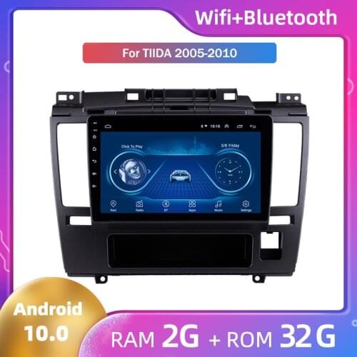 Android Car Radio Autoradio stereo for Nissan Tiida 2005 2006 2007 2008 2009 2010 Multi-Function Large Screen Navigation Machine