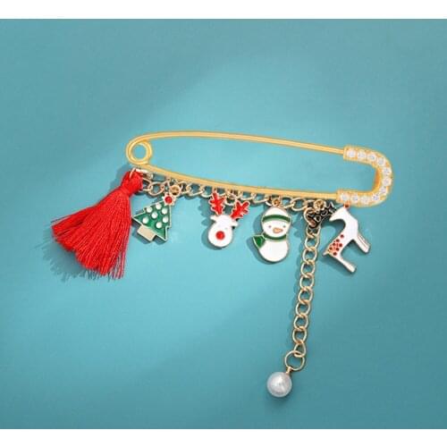 Safety Pin Brooch Decorative Pins for Brides Wedding Bouquet Charm Hanging Approx Lead Nickel Free DIY Jewelry Making Supply