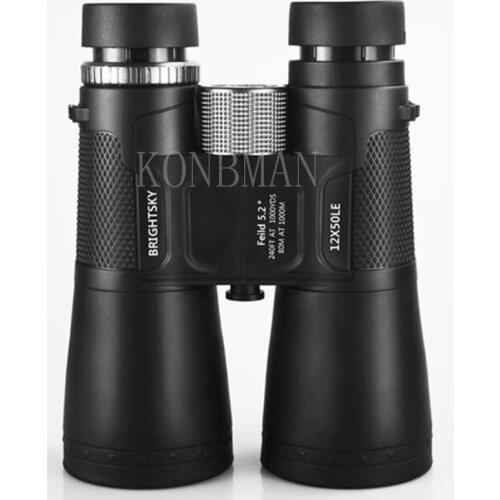 Binoculars high magnification 12×50 zoom telescope outdoor camping hunting telescope 2021