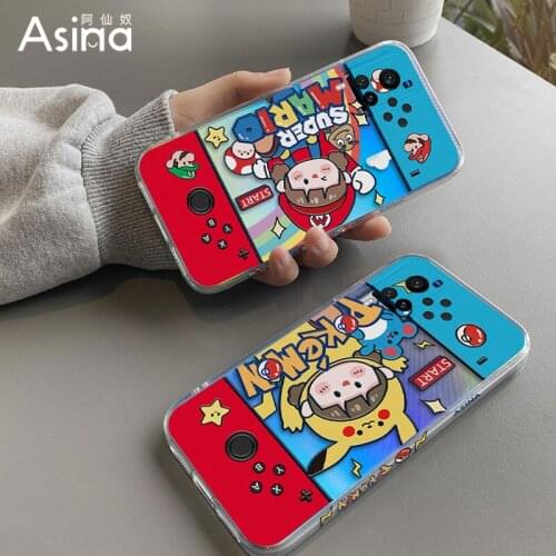 ASINA Laser TPU Case For VIVO X50 X60 Pro Cover Cartoon Bumper Fashion Couple Cases For ViVO S6 S7 S9 Luxury Soft Fundas Coque