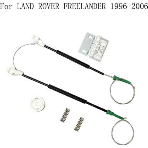 For LAND ROVER FREELANDER 1996-2006 Power Electric Window Regulator Window Lifter Repair Kit Set Rear Left