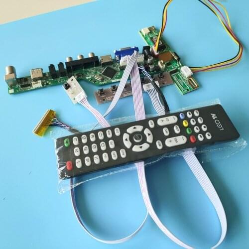 For LP154W02-B1K6 30pin USB Module HDMI 1 lamps 15.4" Digital Signal Driver Board VGA AV TV Controller New 1680×1050