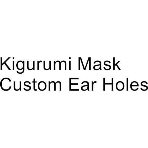 DM107) Resin Girl Japan Anime Kigurumi Cosplay Mask BJD Crossdressing Customize Ear Hole