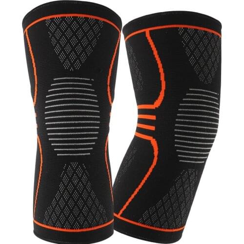 Knee Support Knee Pads Brace Kneepad Gym Weight Lifting Knee Wraps Bandage Straps Guard Compression Knee Sleeve Brace